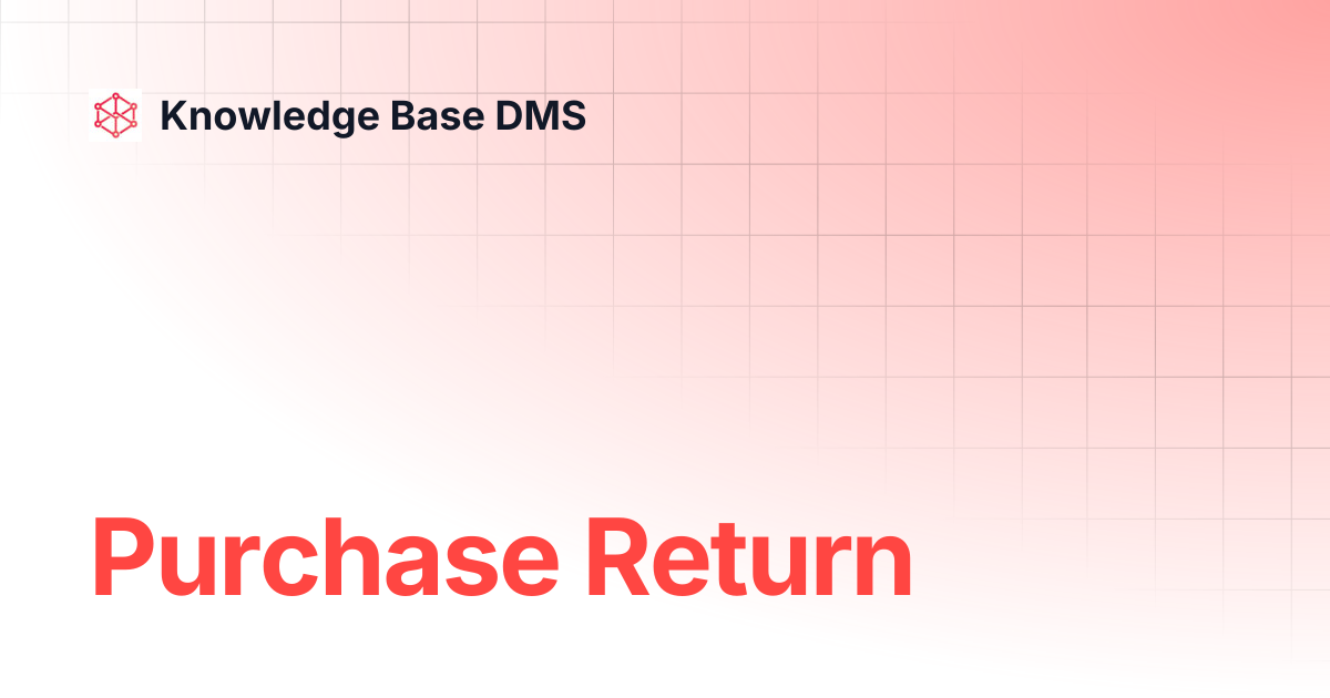 purchase-return-knowledge-base-dms